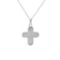 BM-P-123 Naszyjnik Memorialny Unisex - ROUNDED CROSS