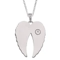 BM-SFP-1114 Naszyjnik Relikwiarz - ANGEL WINGS