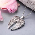 BM-SFP-1114 Naszyjnik Relikwiarz - ANGEL WINGS