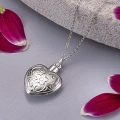 BM-SFP-1148 Naszyjnik Relikwiarz - ELEGANT HEART