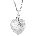 BM-SFP-1148 Naszyjnik Relikwiarz - ELEGANT HEART