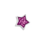 Amulet / zawieszka / charms do szklanego sekretnika z prochami / włosami / sierścią w żywicy - DUŻA GWIAZDKA