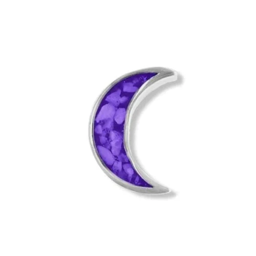 BM-GLE-913 Amulet memorialny do szklanego sekretnika - DUŻY KSIĘŻYC