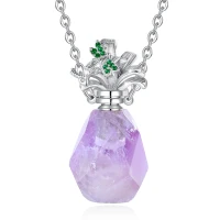 Naszyjnik / relikwiarz na prochy z kamienia naturalnego ETERNAL LIFE