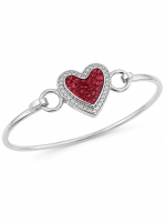 Bransoletka z prochami / włosami / sierścią w żywicy Memorialna typu bangle - CHERISH PREMIUM 